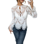 Isabella™ | Hollow Detail Blouse
