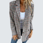 Brenda™ | Check Pattern Blazer
