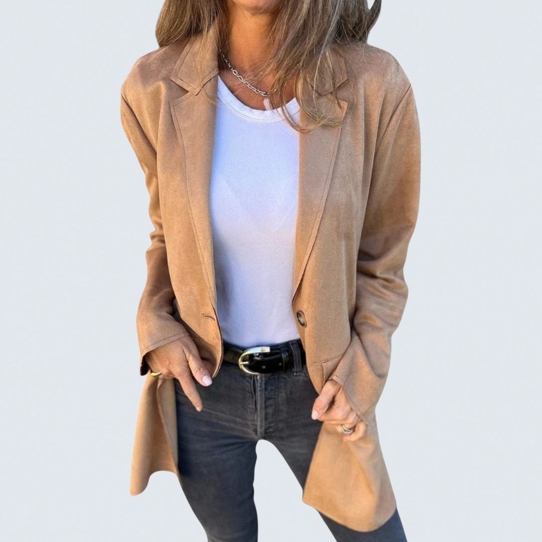 Maribelle™ | Long Suede Coat