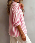 Lila™ | Loose Striped Blouse