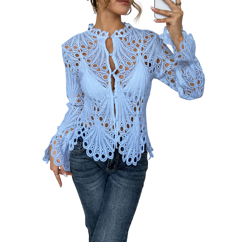 Isabella™ | Hollow Detail Blouse