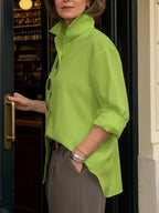 Ariana™ | Silk And Cotton Blouse