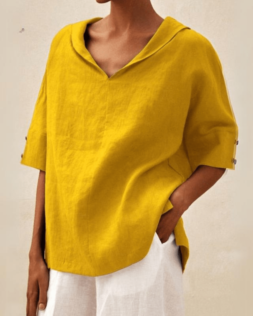 Isabella™ | Loose Fit Linen Blouse