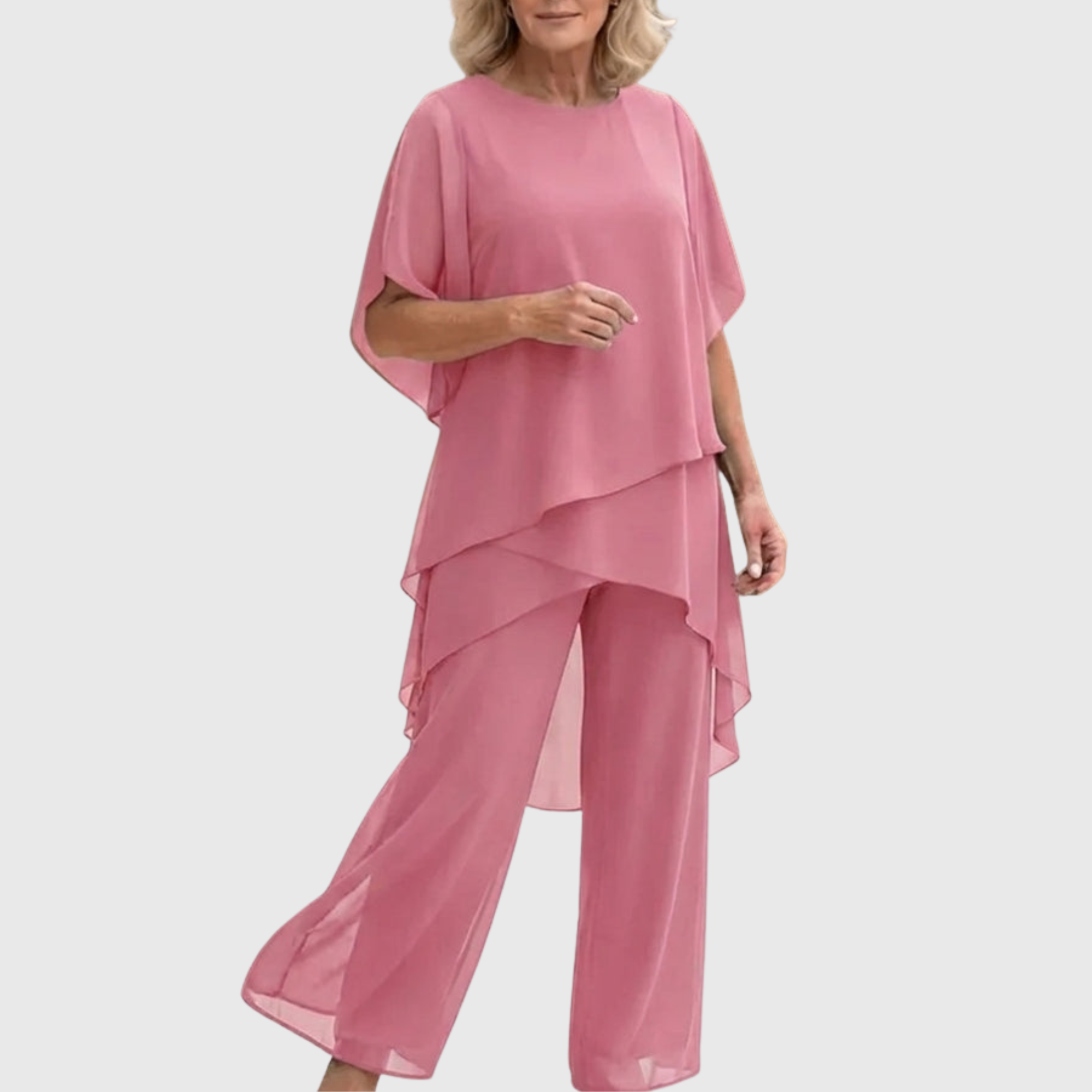 Linda™ | Draped Palazzo Pants