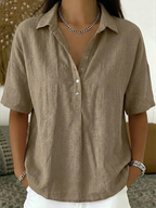 Madeline™ | Blouse With Collar And Button