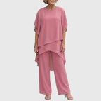 Linda™ | Draped Palazzo Pants
