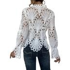 Isabella™ | Hollow Detail Blouse