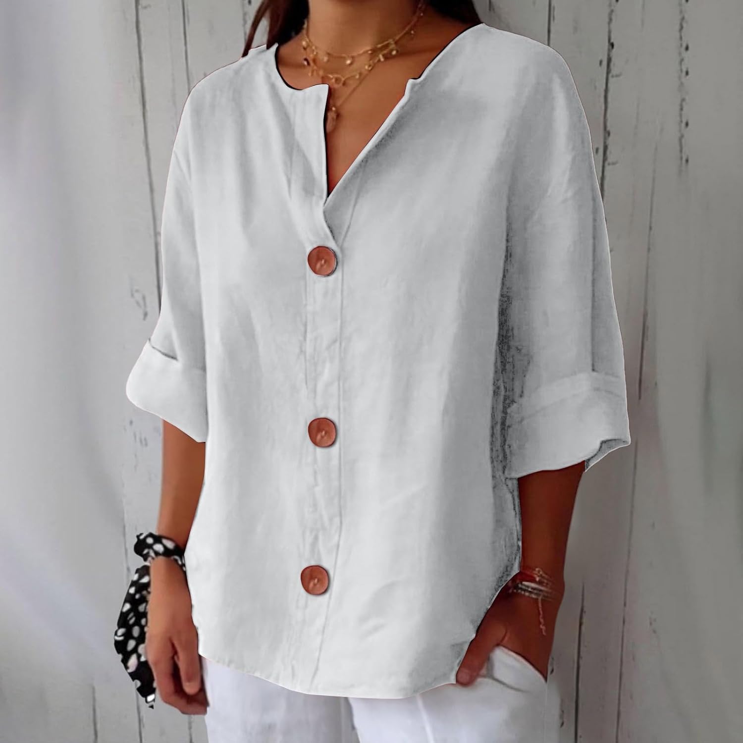 Hazel™ | Loose-fitting Blouse