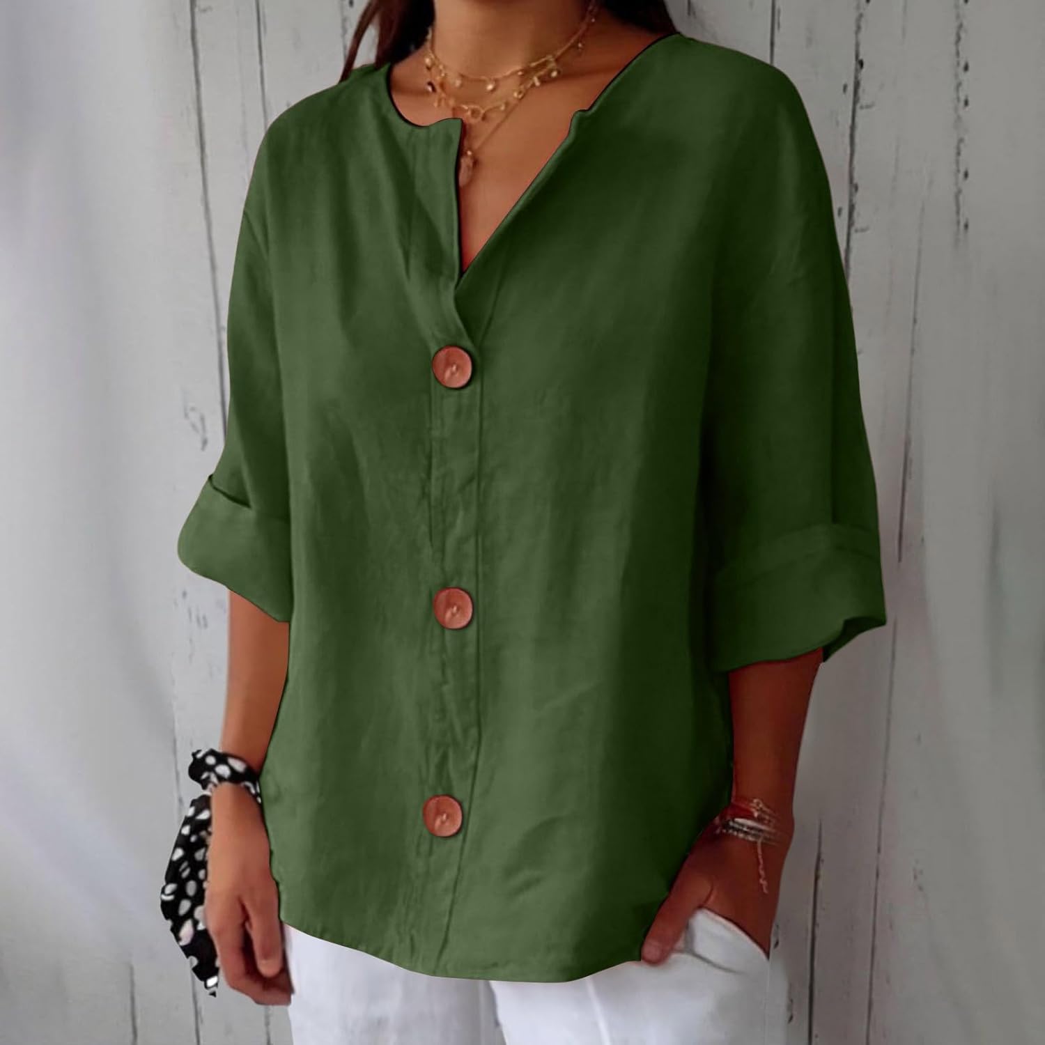 Hazel™ | Loose-fitting Blouse