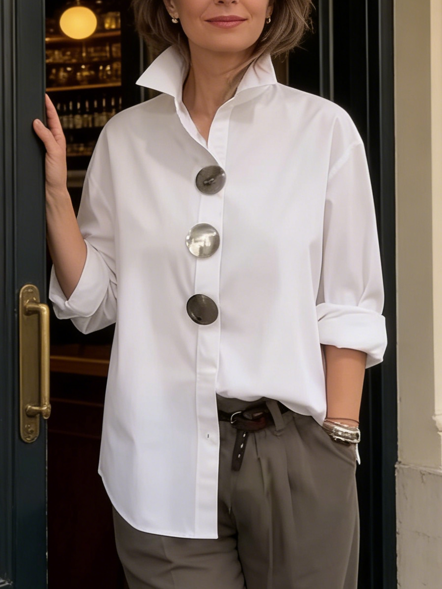 Ariana™ | Silk And Cotton Blouse