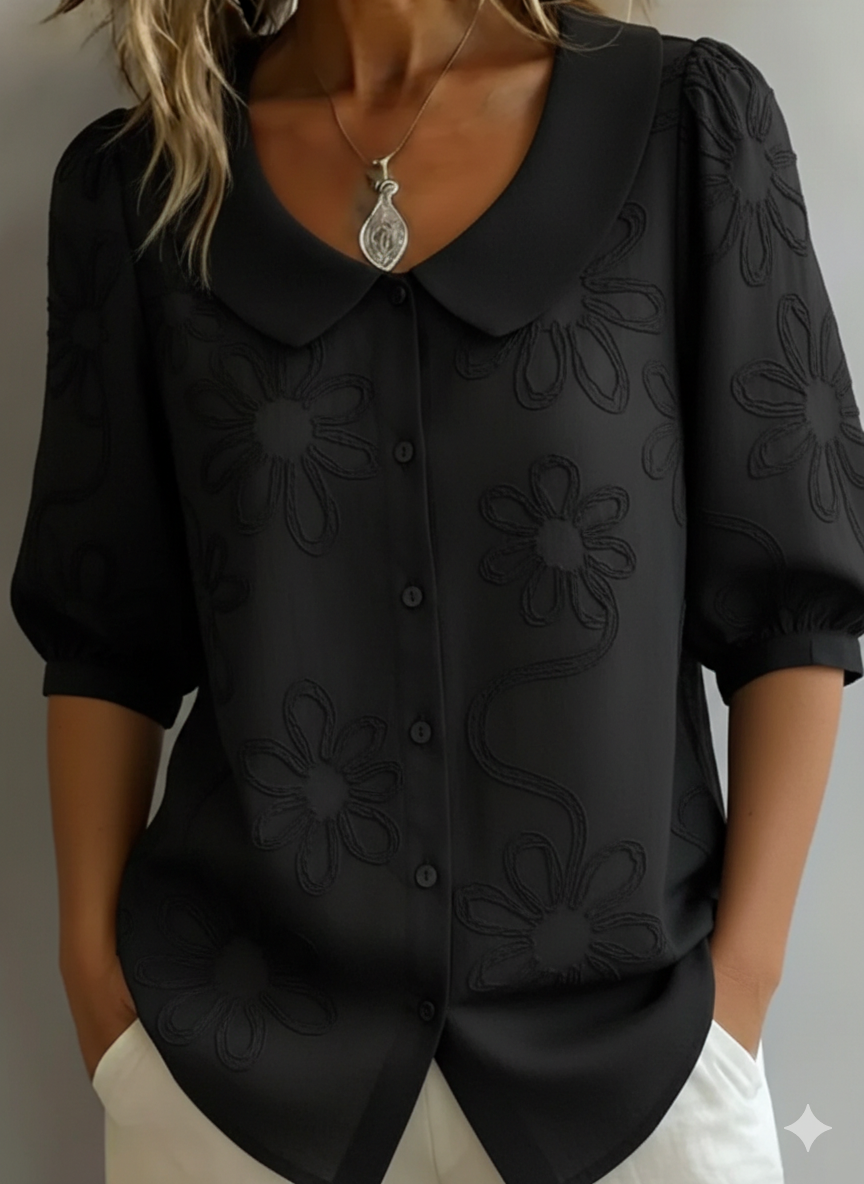 Mia™ | Lightweight Floral Blouse