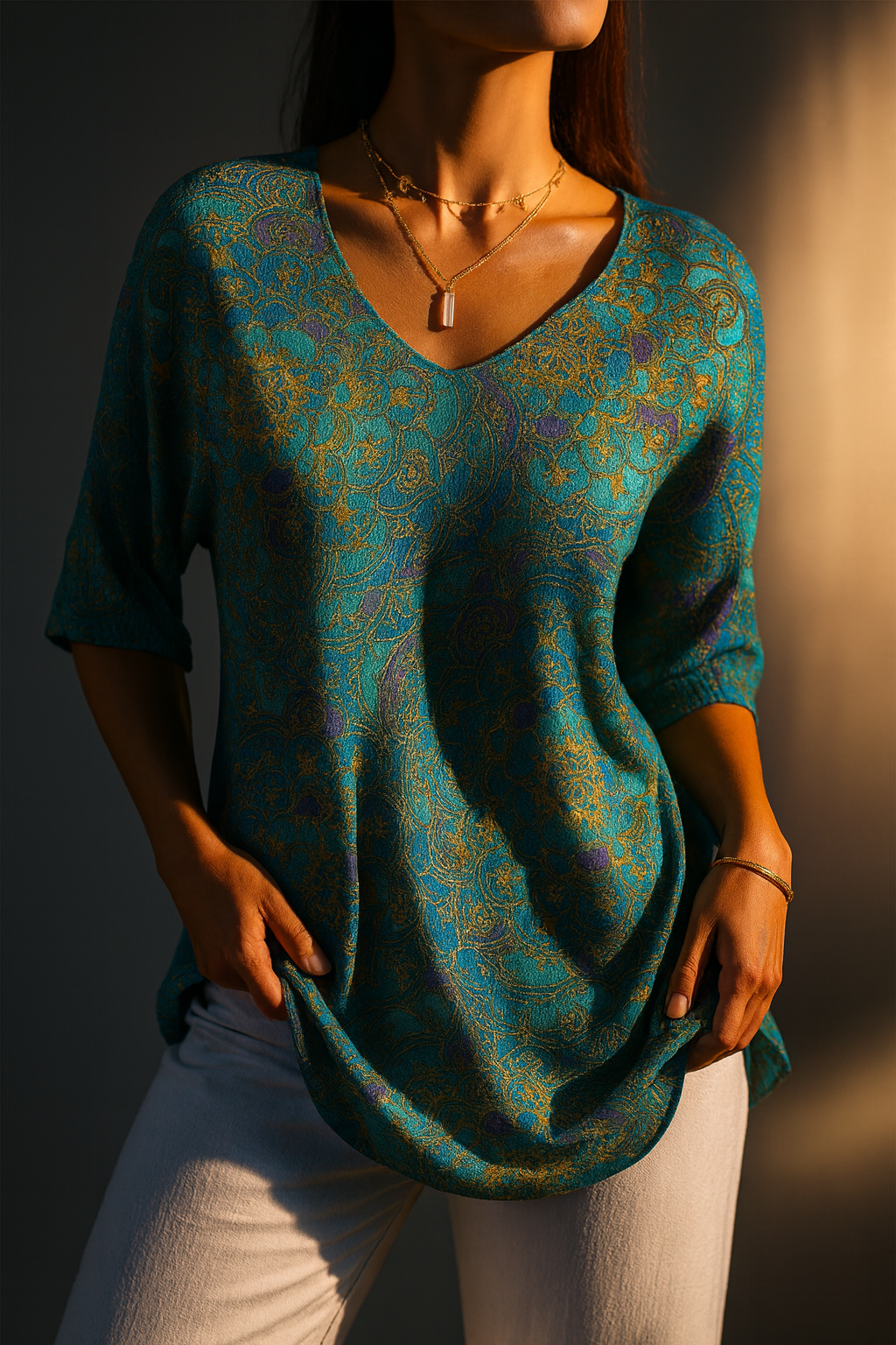 Bérangère™ | Fluid Blouse