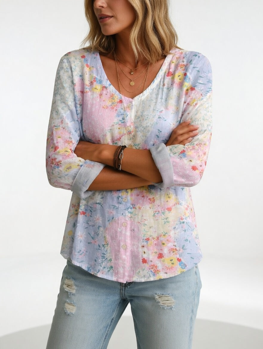 Maréline™ | Floral Blouse