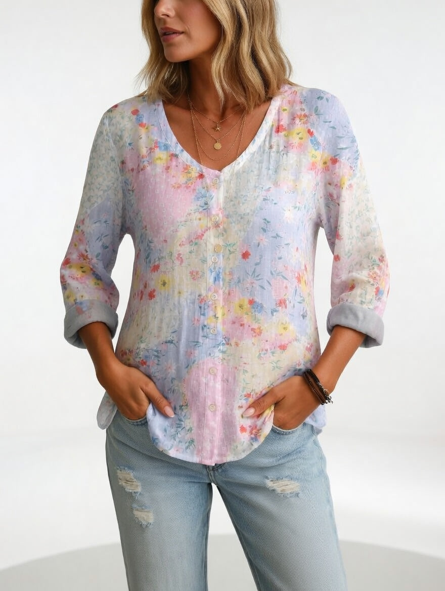 Maréline™ | Floral Blouse