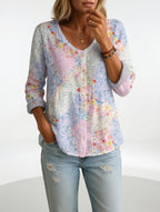 Maréline™ | Floral Blouse