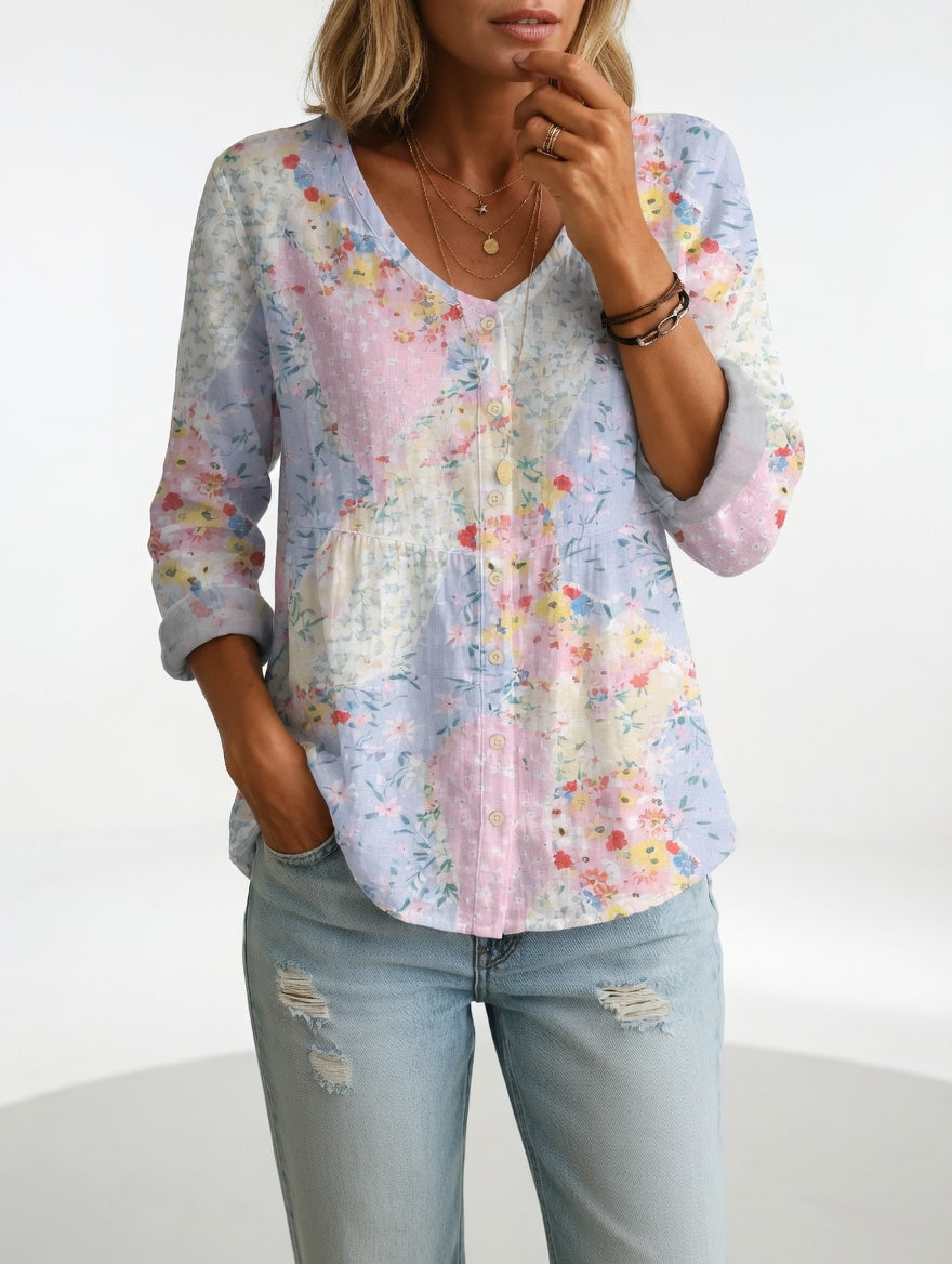 Maréline™ | Floral Blouse