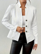 Naomi™ | Sculpted Button Jacket