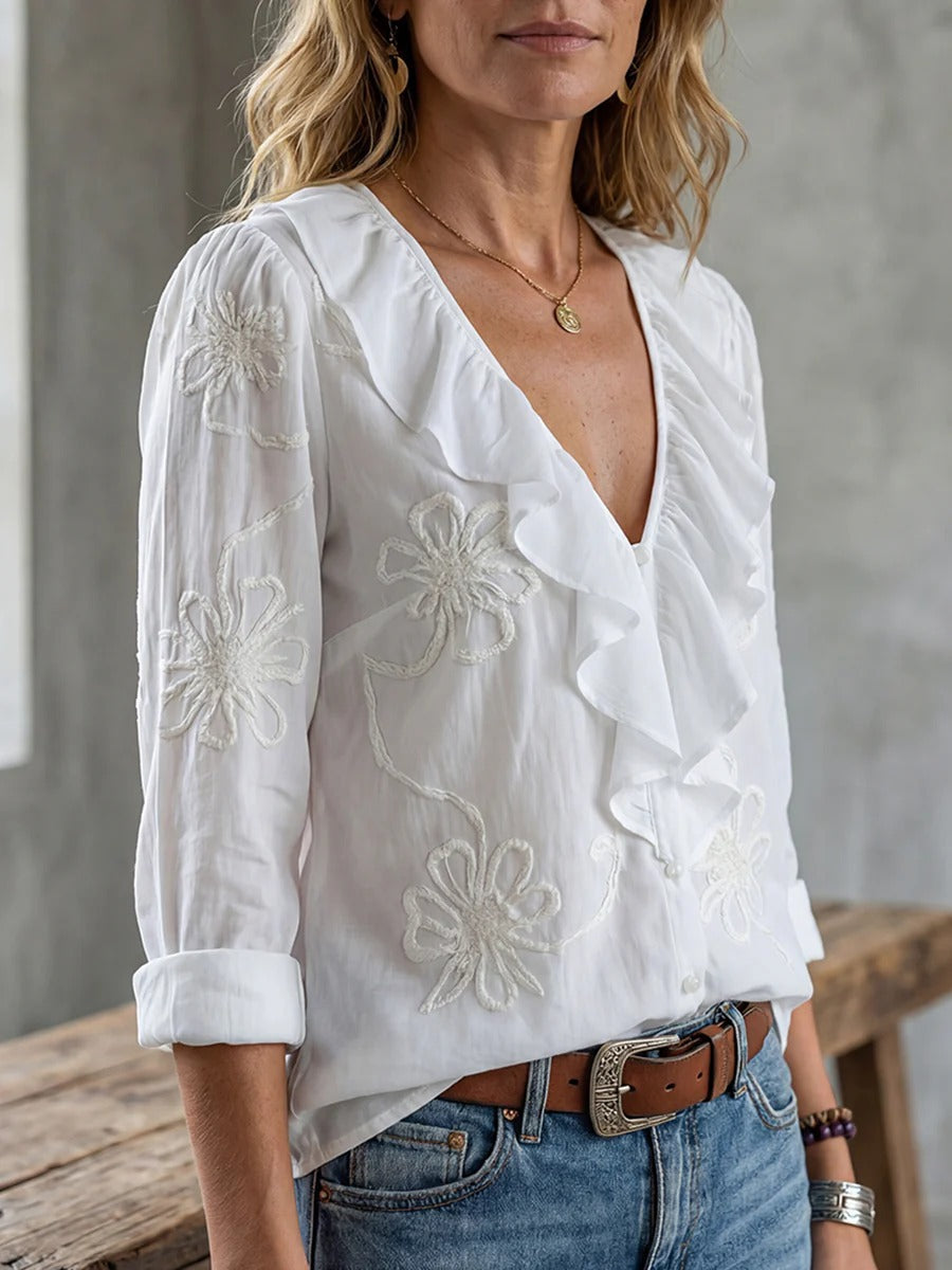 Isaline™ | Ruffled Blouse