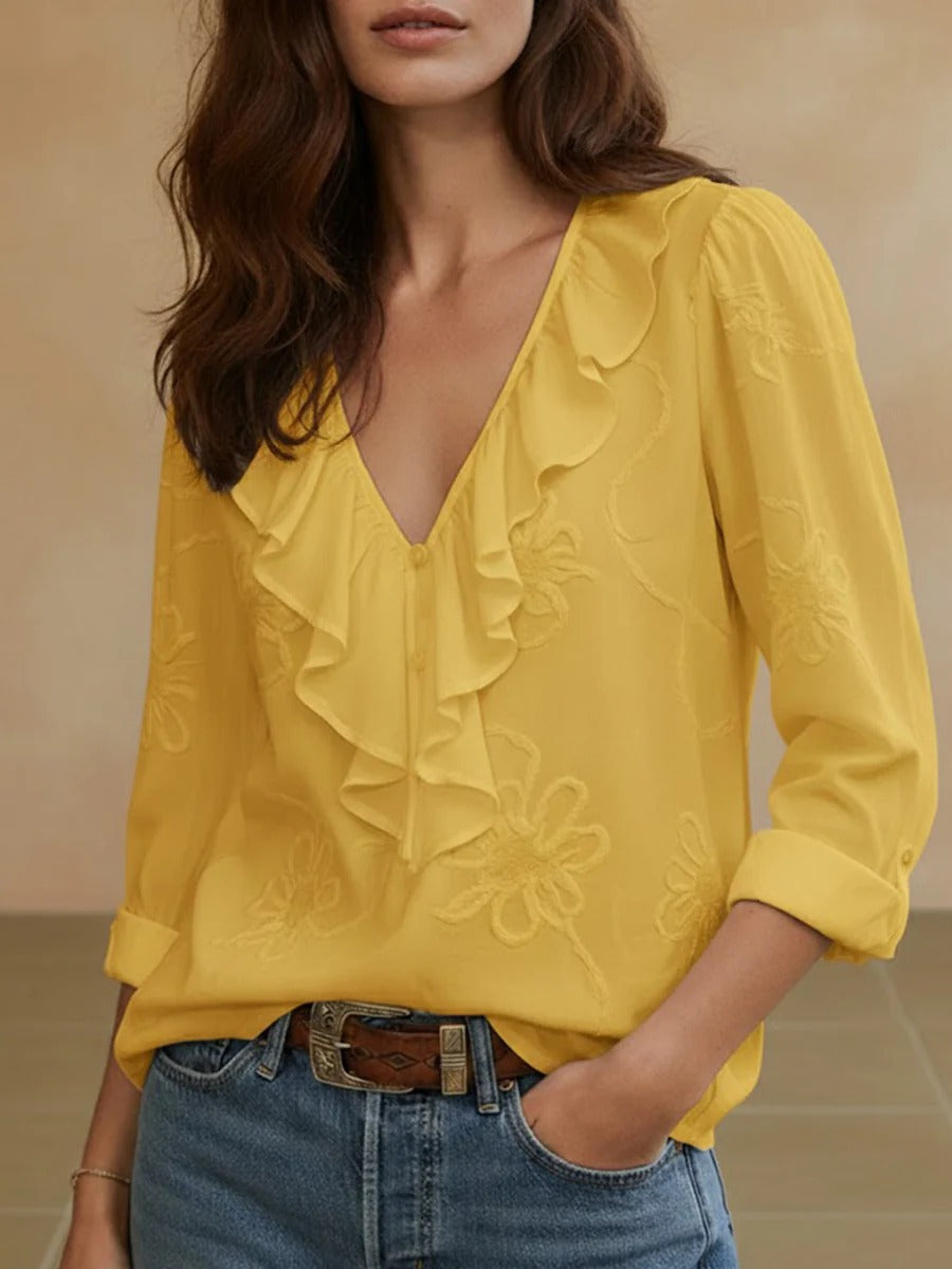 Isaline™ | Ruffled Blouse