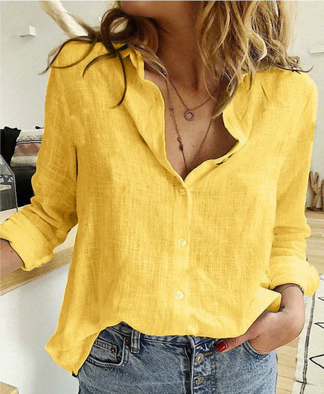 Aurélie™ | Cotton Blouse