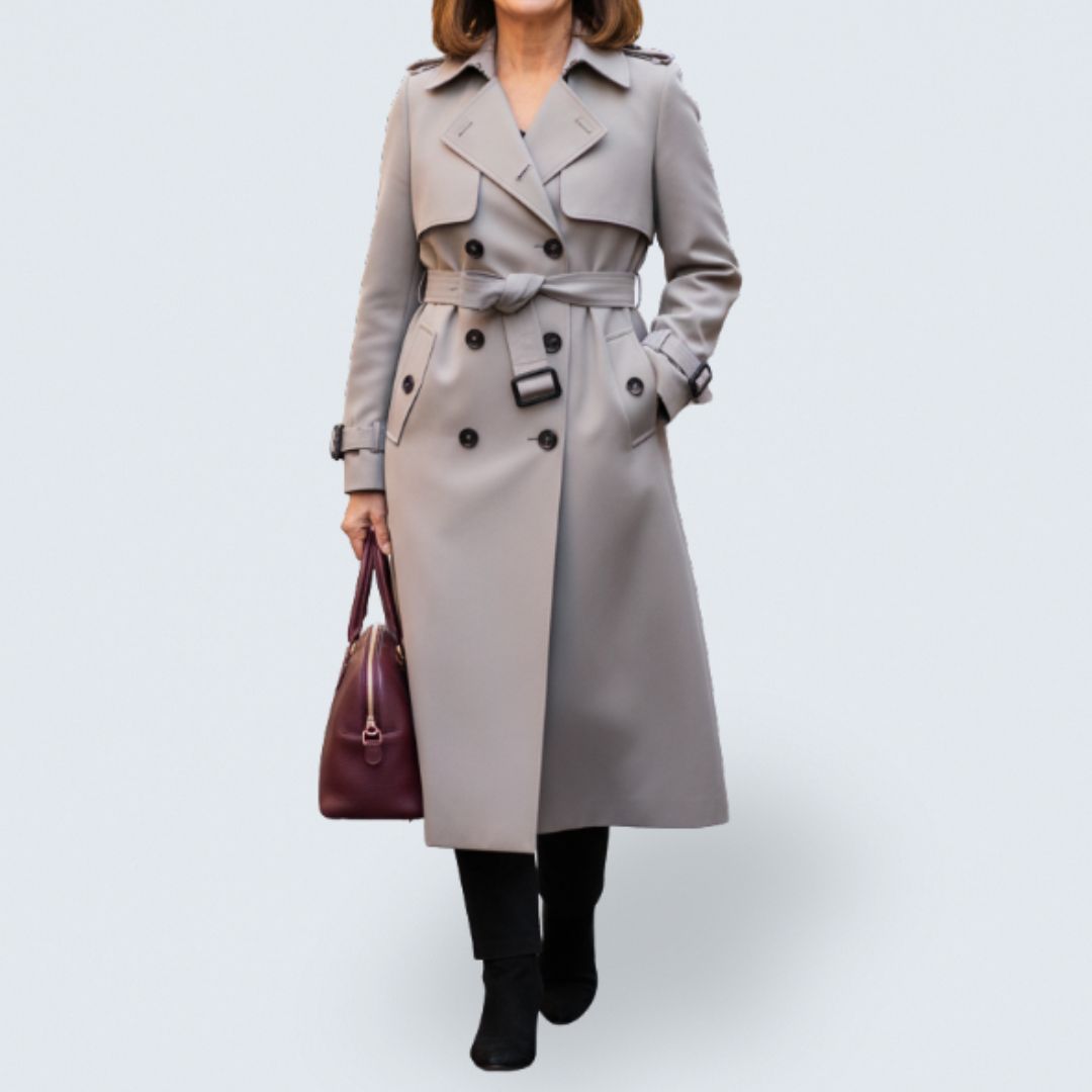 Amoura™ | Belted Trench Coat