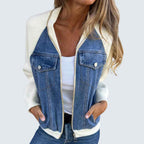 Zoe™ | Denim Hooded Jacket