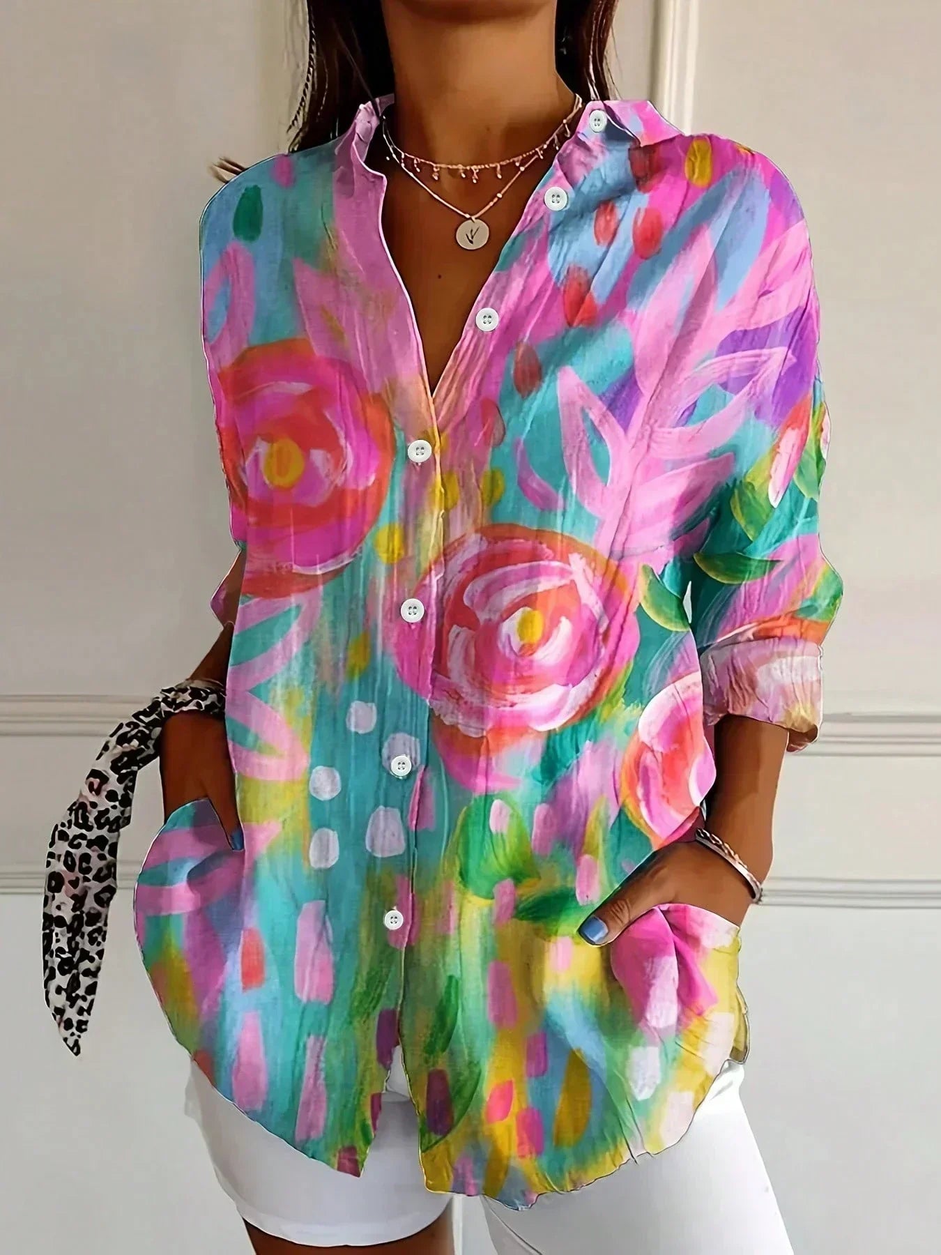 Élianne™ | Classic Long Sleeve Blouse