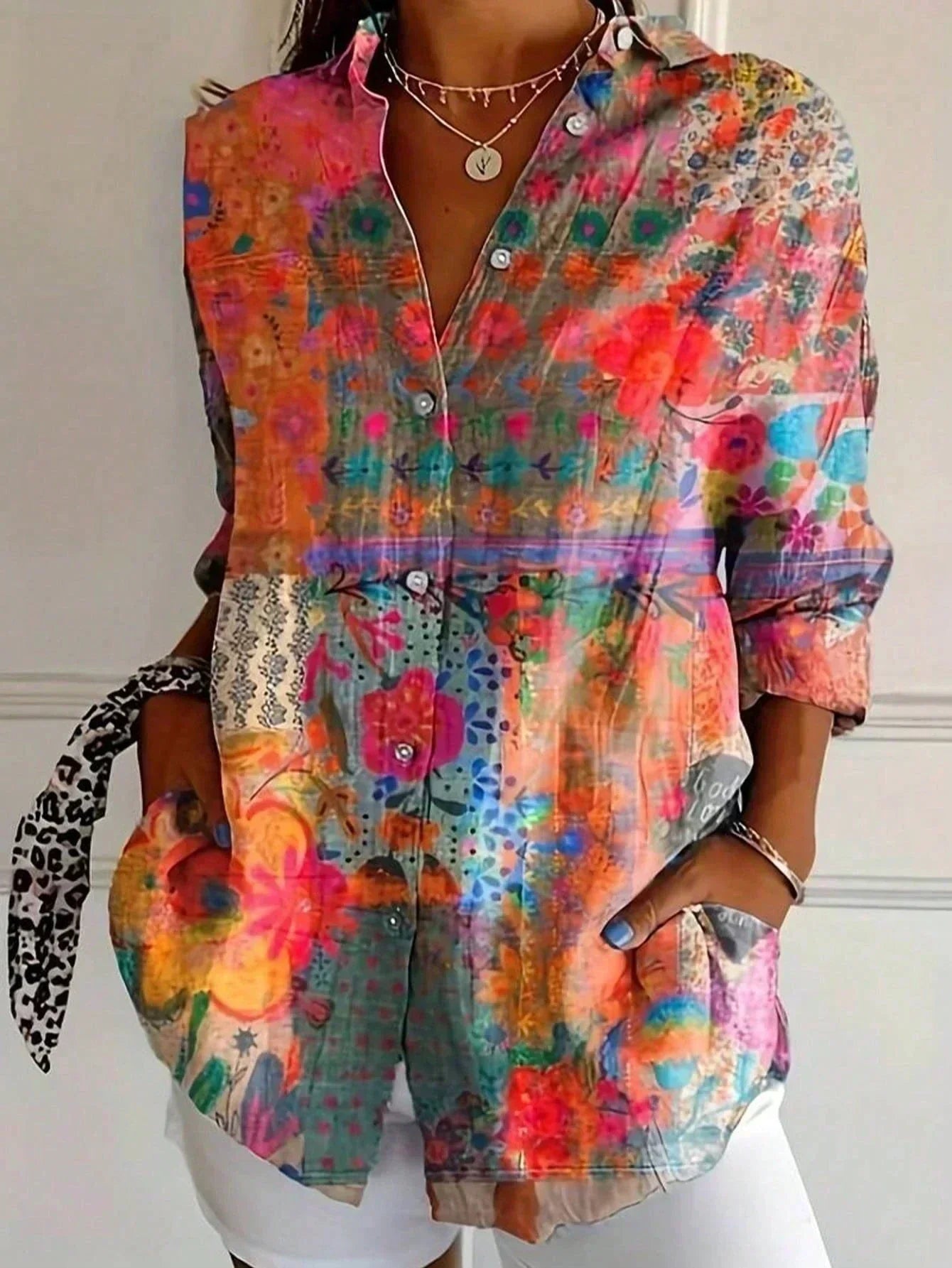 Élianne™ | Classic Long Sleeve Blouse