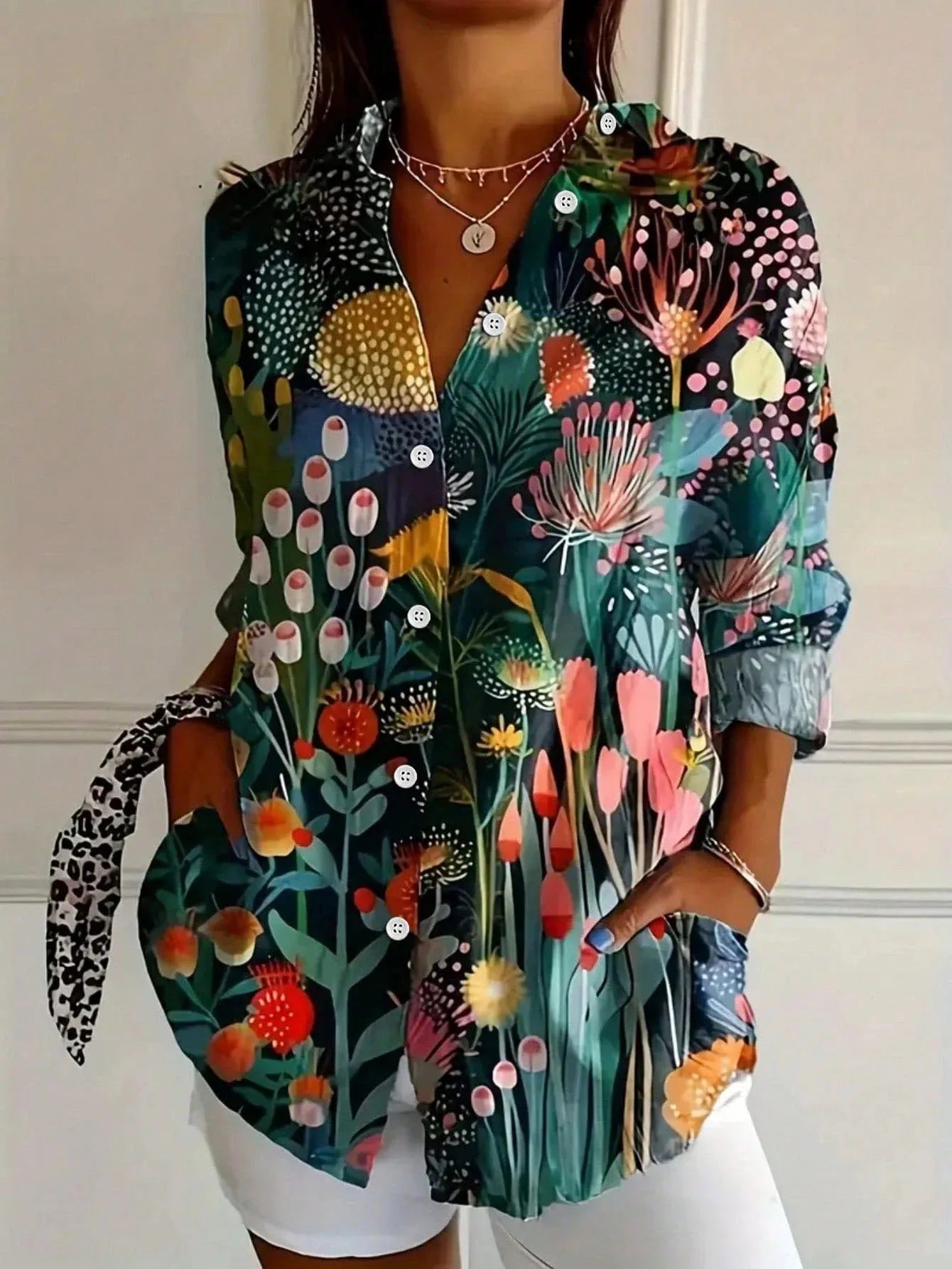 Élianne™ | Classic Long Sleeve Blouse