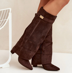 Lila™ | High Suede Boots