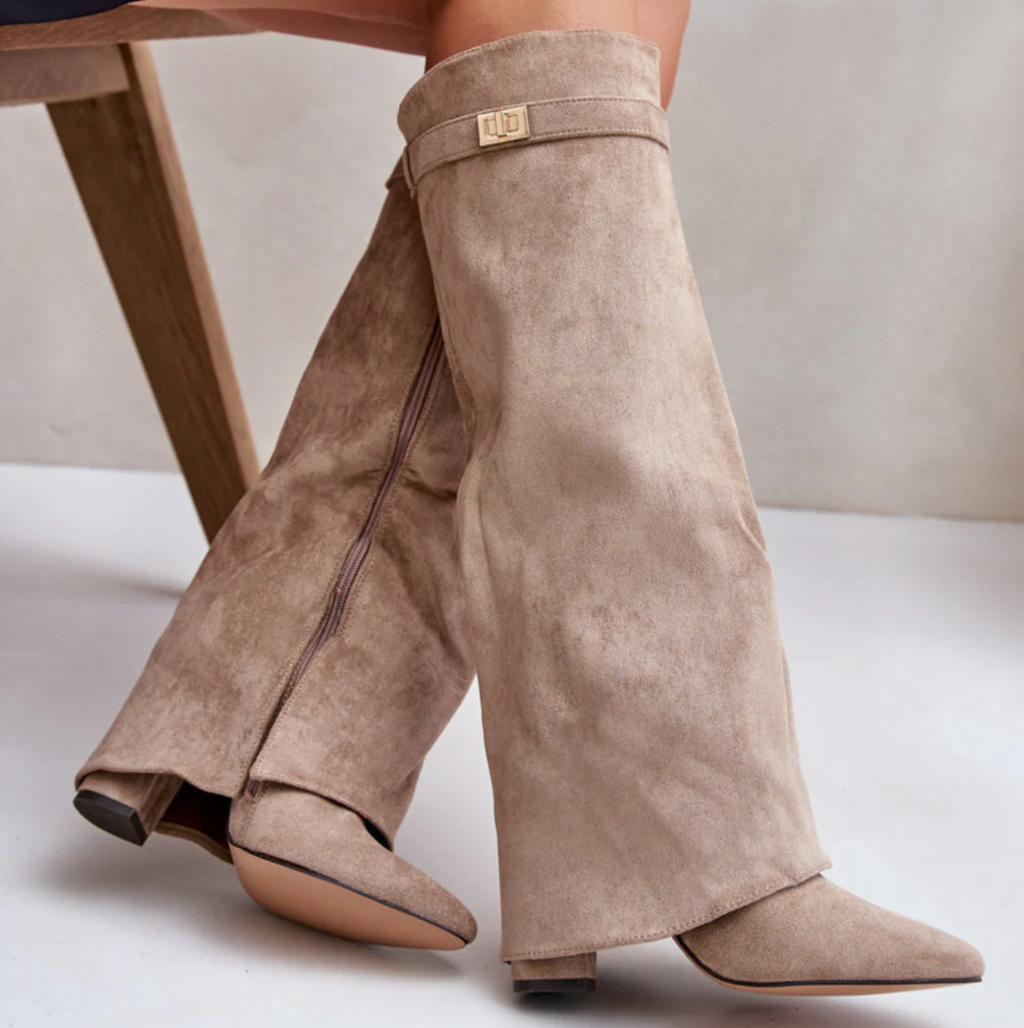 Lila™ | High Suede Boots