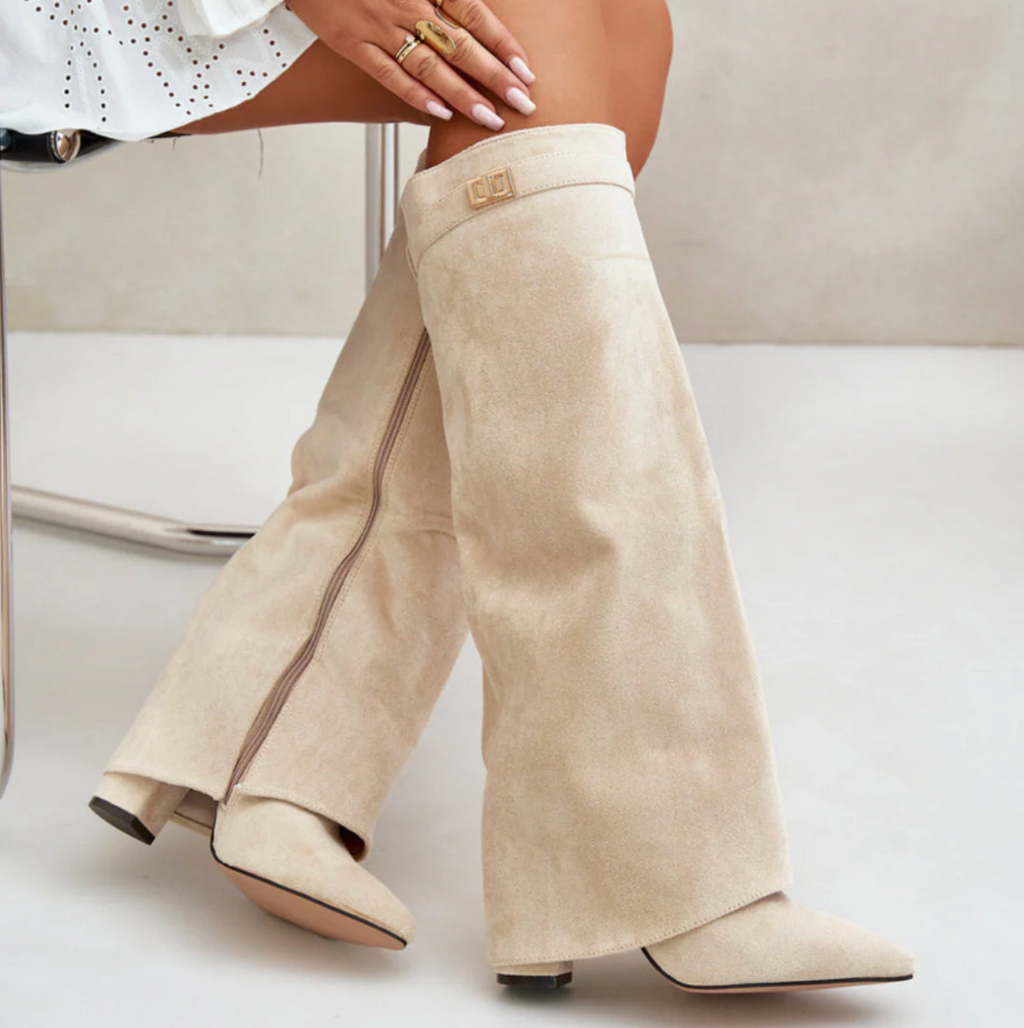 Lila™ | High Suede Boots