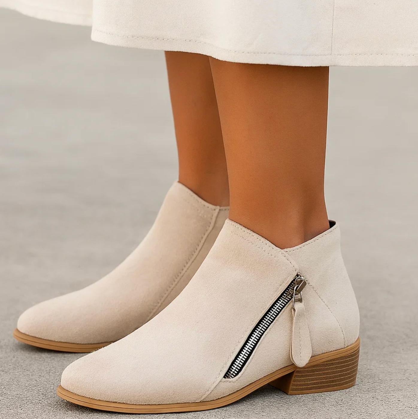 Grace™ | Suede Ankle Boots