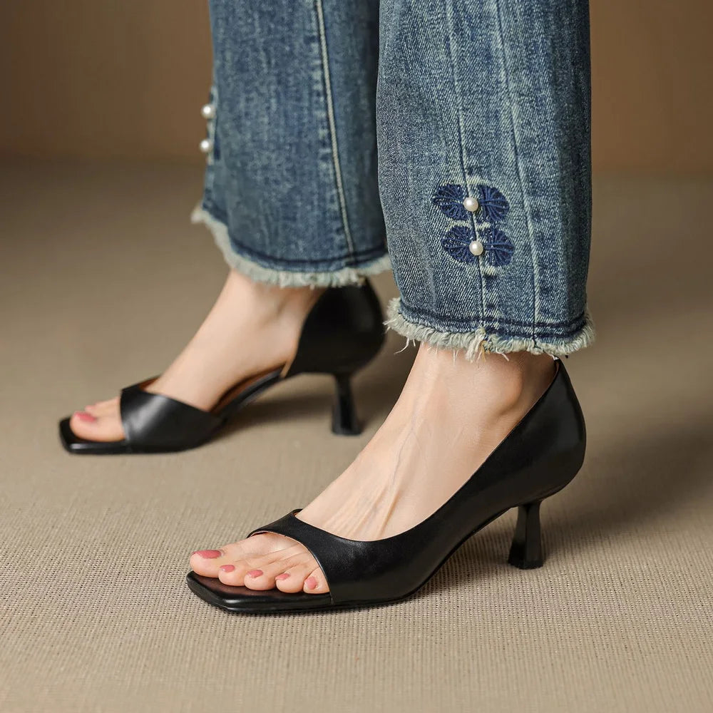 Emma™ | Leather Heels