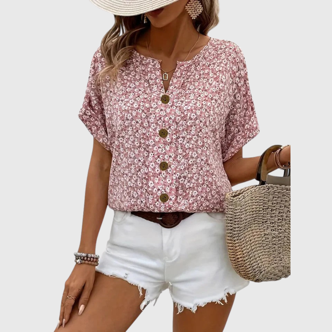 Lila™ | Floral Summer Top