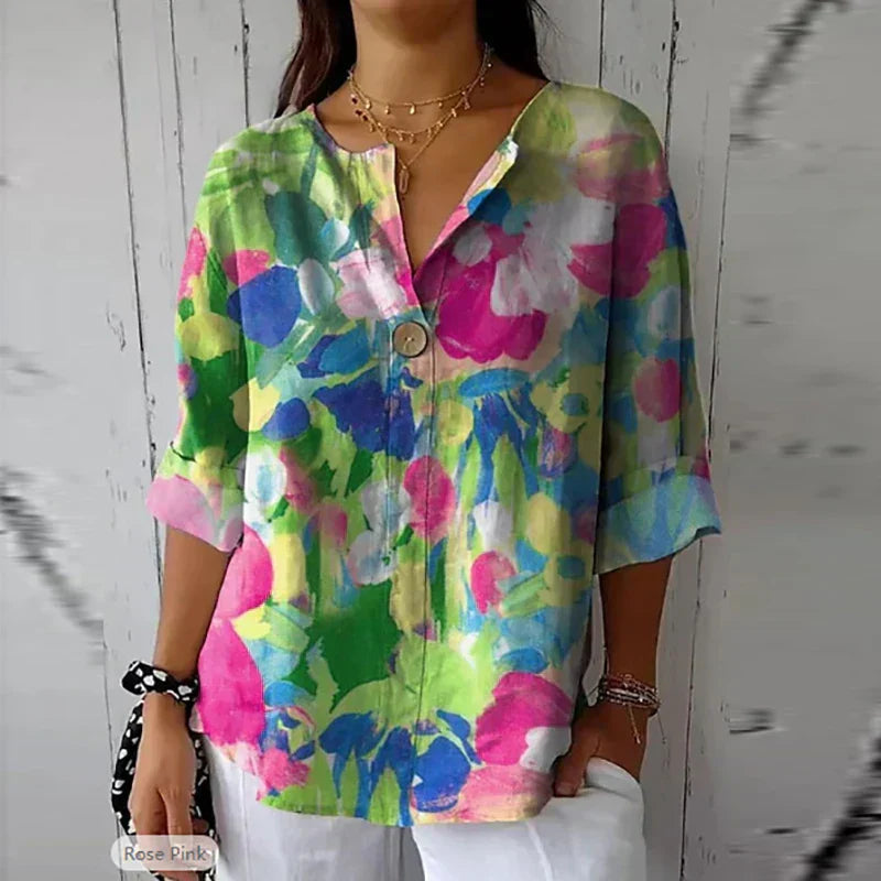 Chloe™ | Floral Print Blouse