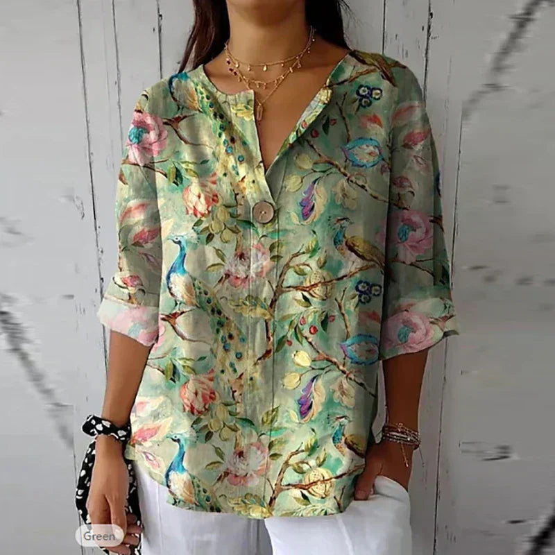Chloe™ | Floral Print Blouse
