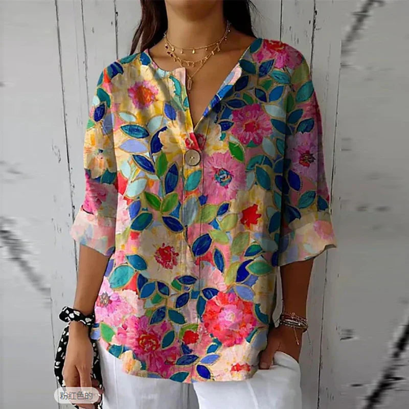 Chloe™ | Floral Print Blouse