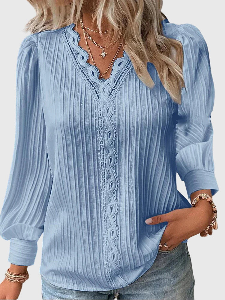 Megan™ | Pullover Blouse
