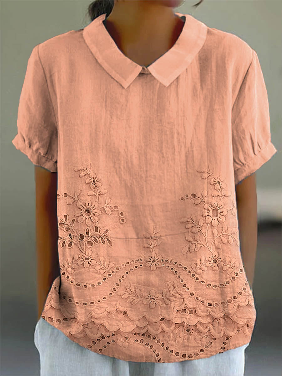 Sophie™ | Floral Embroidered Shirt