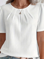 Chloe™ | Textured T-Shirt