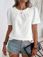 Chloe™ | Textured T-Shirt