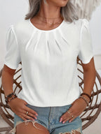 Chloe™ | Textured T-Shirt