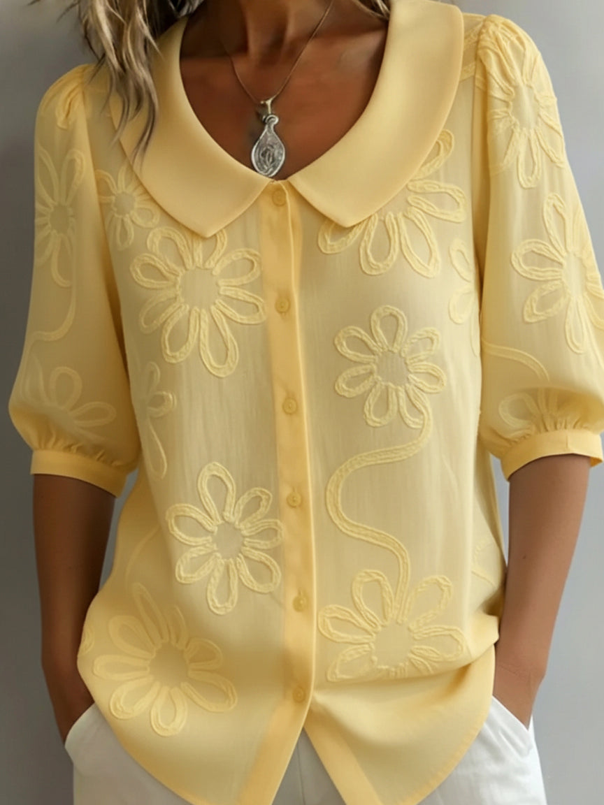 Mia™ | Lightweight Floral Blouse