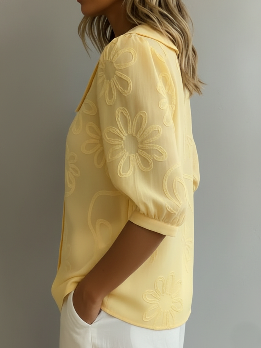 Mia™ | Lightweight Floral Blouse
