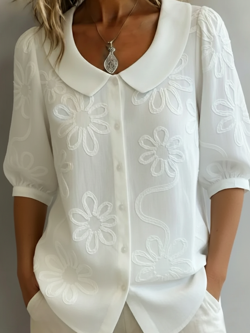 Mia™ | Lightweight Floral Blouse