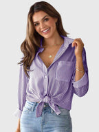 Ava™ | Collared Neck Shirt