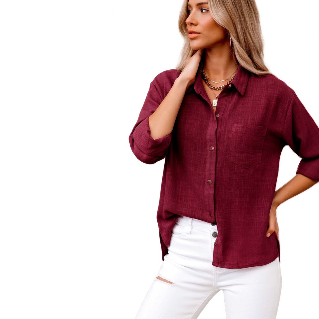 Romane™ | Cotton Blouse