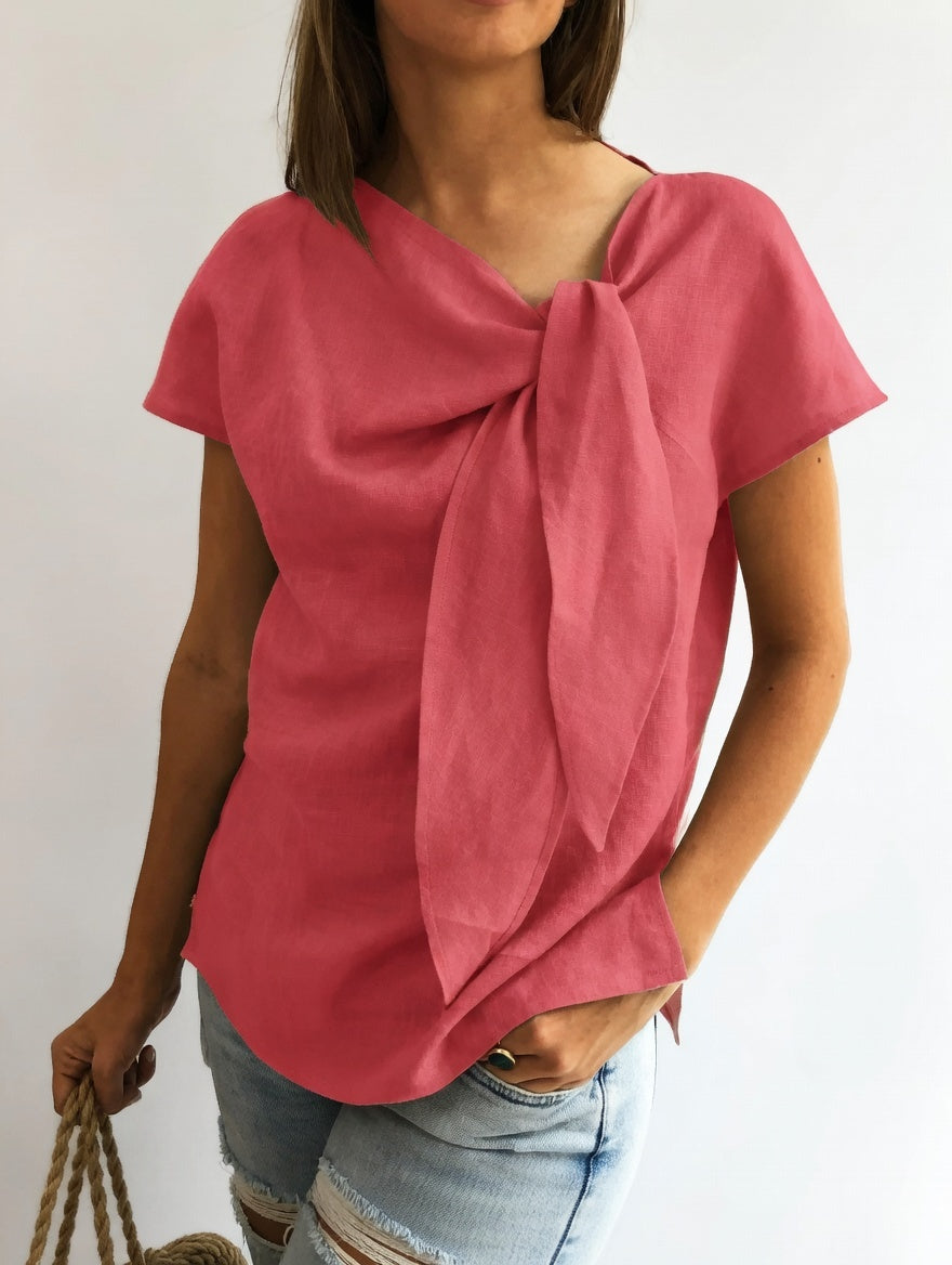 Elisa™ | Knot Detail Blouse