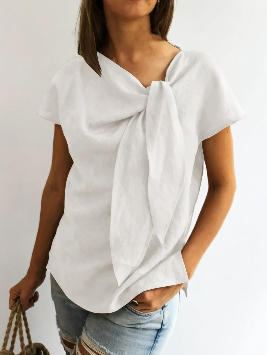 Elisa™ | Knot Detail Blouse